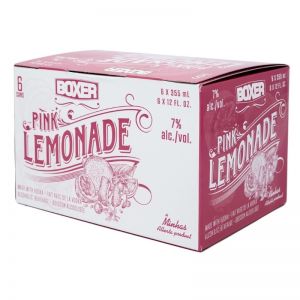 BOXER PINK LEMONADE 355ML 4X6PK CLS